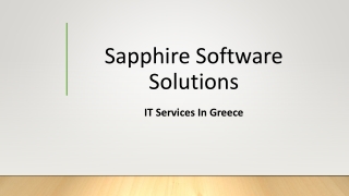 #1 IT Services Provider in Greece | Software Development Services in Greece