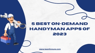 5 Best On-Demand Handyman Apps of 2023