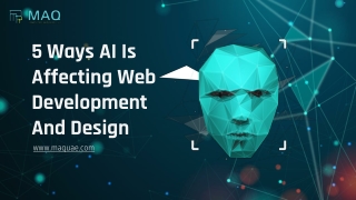 5 Ways AI Is Affecting Web Development And Design _ AI development company _ Software development company in Dubai
