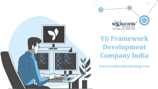 Yii Framework Development Company India