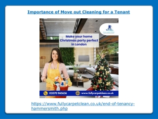 Importance of Move out Cleaning for a Tenant