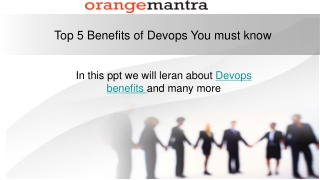 Top 5 Benefits of Devops You must know