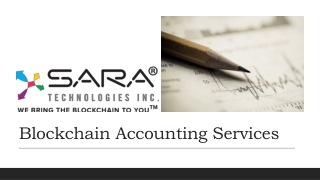 Blockchain Accounting Services