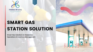 Smart Gas station solution - Hidden Brains