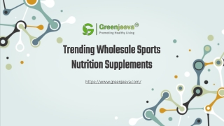 Trending Wholesale Sports Nutrition Supplements