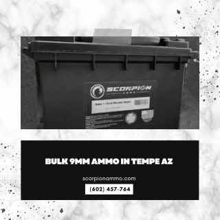 Bulk 9mm Ammo in Tempe AZ