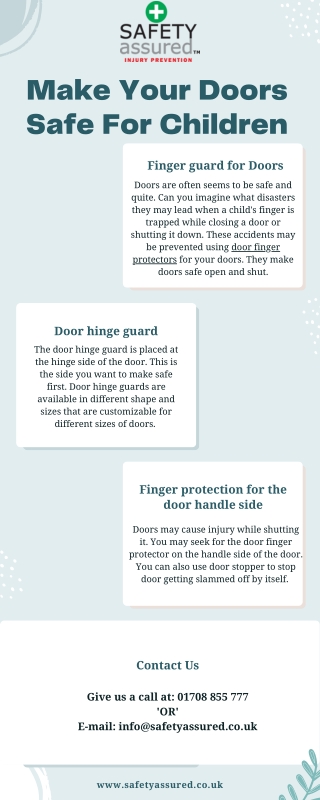 Make Your Doors Safe For Children