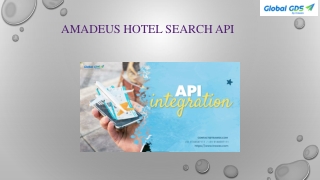 Amadeus Hotel Search API