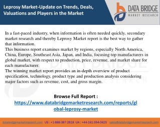global-leprosy-market
