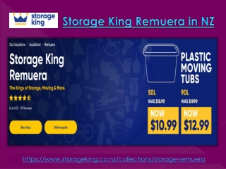 Storage King Remuera in NZ PPT