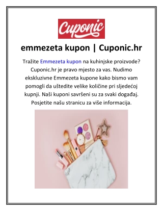 emmezeta kupon  Cuponic.hr