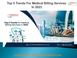 Top 5 Trends For Medical Billing Services In 2023