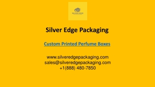 Info about Custom Printed Perfume Boxes