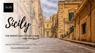 The Perfect Sicily Tour Guide - Time For Sicily