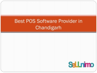 Best POS Software Provider in Chandigarh