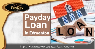 Top Rated Payday Loan In Edmonton - Speedy Pay