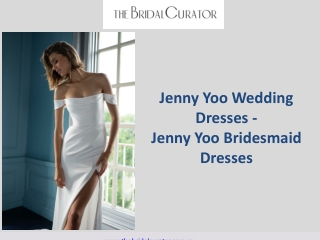 Jenny Yoo Wedding Dresses | Jenny Yoo Bridesmaid Dresses