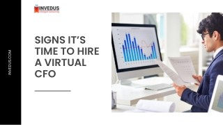 Signs It’s Time to Hire a Virtual CFO
