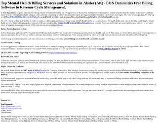 Mental Health Billing Services in Alaska (1)