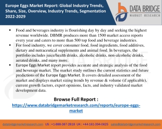 Europe Eggs Market report