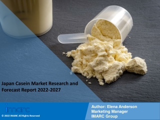 Japan Casein Market PDF: Research Report, Share, Size, Trends, Forecast by 2027