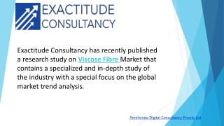 Viscose Fibre Market