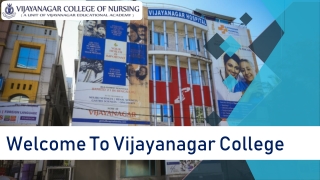 Top Nursing Colleges in Bangalore - Vijayanagar College of Nursing