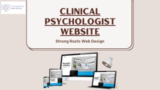 Clinical Psychologist Website - Strong Roots Web Design