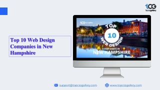 Top 10 Web Design Companies in New Hampshire