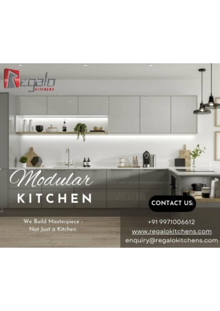 Top 10 modular kitchen brand in Ghaziabad | Best Kitchen | Regalokitchens