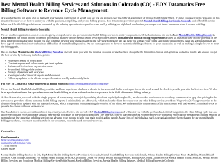 Mental Health Billing Services in Colorado (1)
