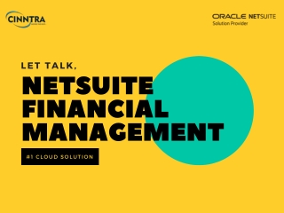 NetSuite Financial Management Solution - Cinntra NetSuite