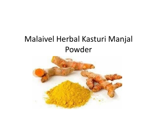 Kasturi Manjal Powder