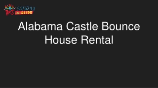 Alabama Castle Bounce House Rental