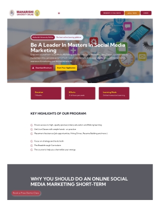 Social Media Marketing Courses | MUIT ONLINE