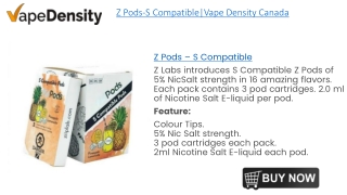 Z Pods-S Compatible