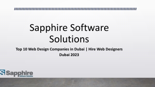 Top 10 Web Design Companies in Dubai  Hire Web Designers Dubai 2023