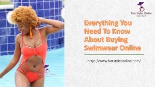 Everything You Need To Know About Buying Swimwear Online