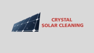 Cleaning Solar Panels Services in California