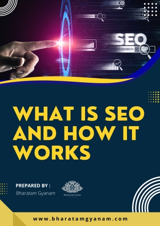 What is SEO and How it Works