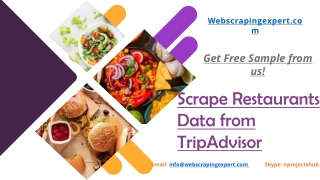 Scrape Restaurants Data from TripAdvisor