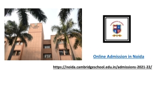 Online Admission in Noida