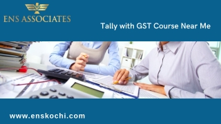 Search in Tally with GST Course Near Me