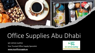 Office Supplies Abu Dhabi_