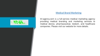 Medical Brand Marketing | Inl-agency.com