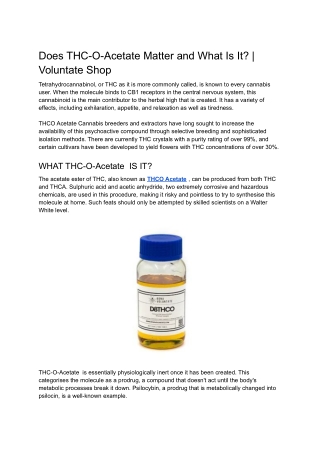 Does THC-O-Acetate Matter and What Is It_ _ Voluntate Shop