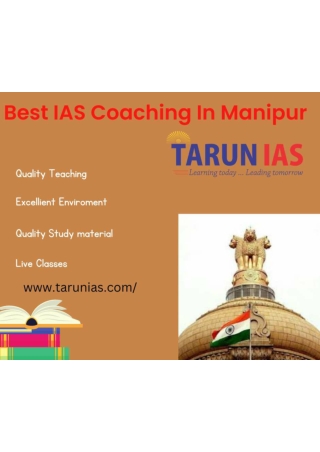 IAS Coaching In Manipur