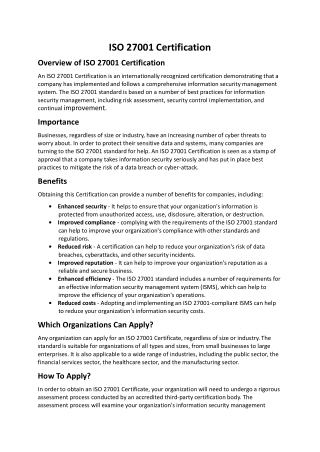 ISO-27001-Certification