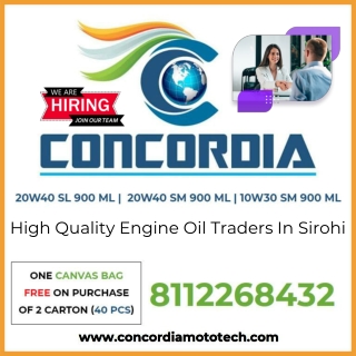 High Quality Engine Oil Traders In Sirohi