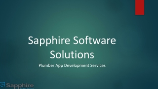 Plumber App Development Services | Plumber App Development Company